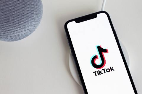 vue du logiciel de l'application Tik tok 