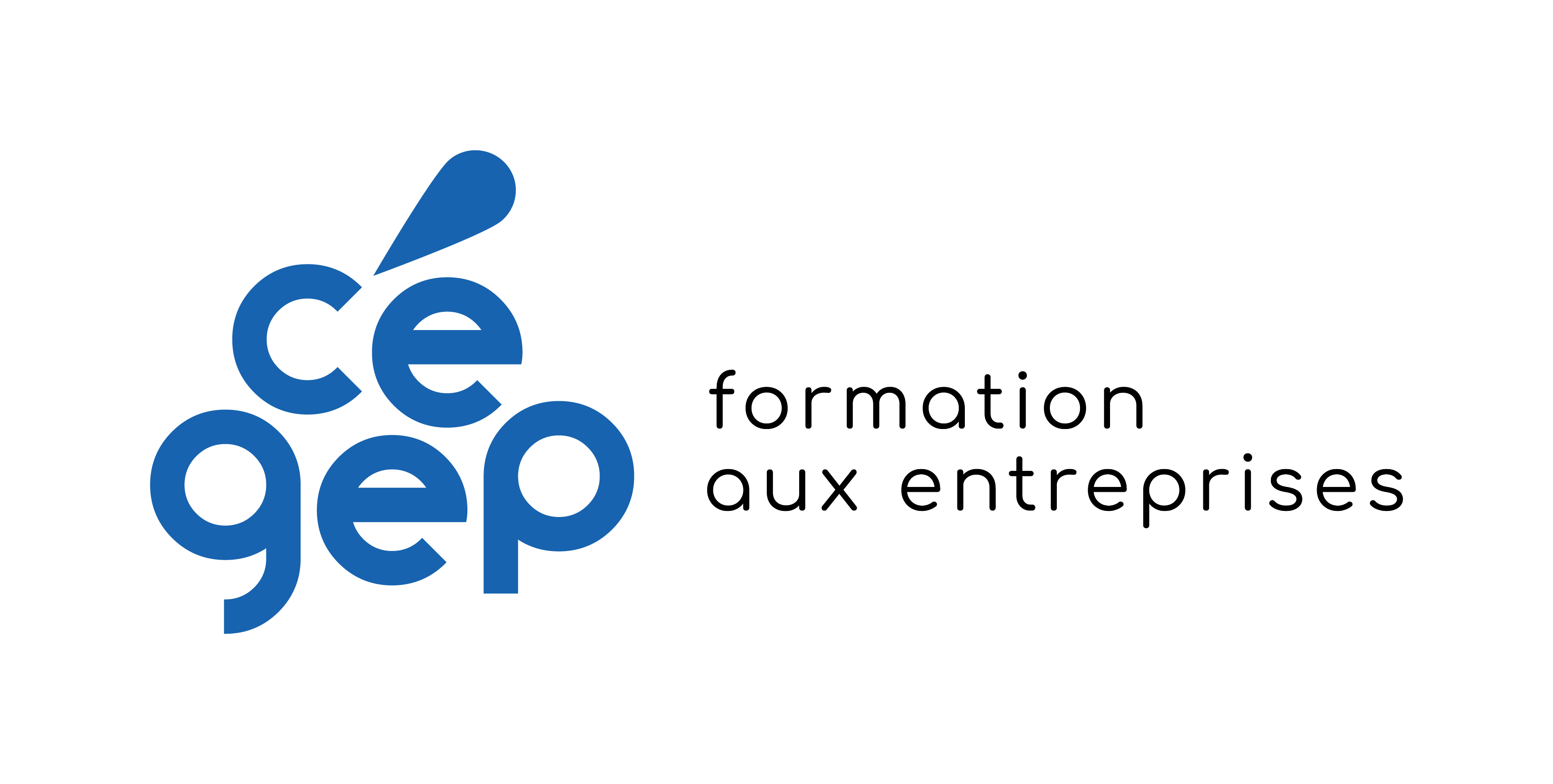 logo certification collégiale indiqué Cégep, formation aux entreprises